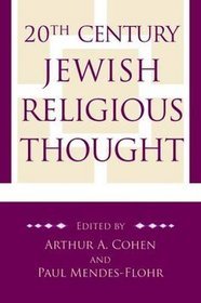 20th Century Jewish Religious Thought