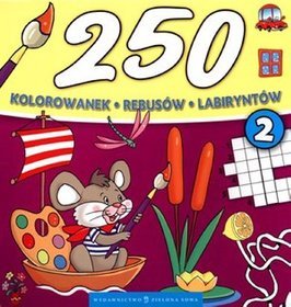 250 kolorowanek część 2