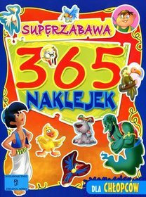 365 naklejek dla chłopców Superzabawa