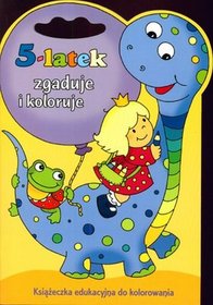 5 latek zgaduje i koloruje