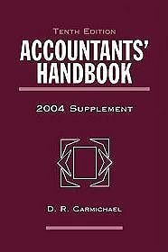 Accountants' Handbook 2 Vols 2004 Supplement 10ed