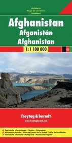 Afganistan mapa 1:1 000 000 Freytag  Berndt