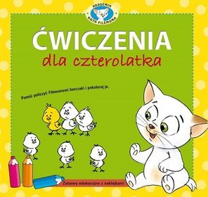 Akademia kota Filemona. Ćwiczenia dla czterolatka