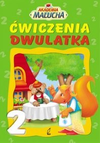 Akademia Malucha. Ćwiczenia dwulatka + naklejki