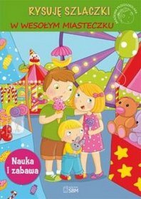 Akademia przedszkolaka Rysuję szlaczki W wesołym miasteczku