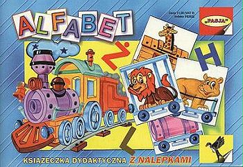 Alfabet z nalepkami