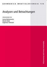 Analysen und Betrachtungen