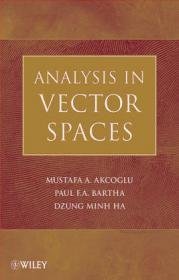 Analysis in Vector Spaces