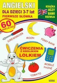 Angielski dla dzieci 3-7 lat Ćwiczenia z królikiem Lolkiem