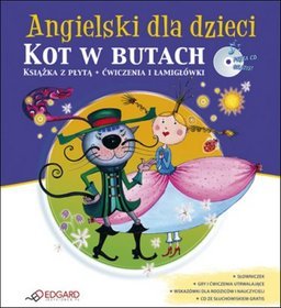 Angielski dla dzieci Kot w butach z płytą CD
