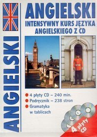 Angielski. Intensywny kurs + 4 CD