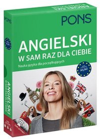 Angielski w sam raz dla Ciebie. Nauka języka dla początkujących +CD + DVD