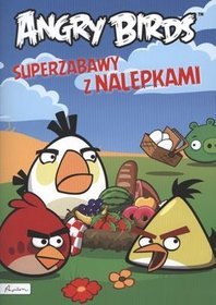 Angry birds. Superzabawy z nalepkami