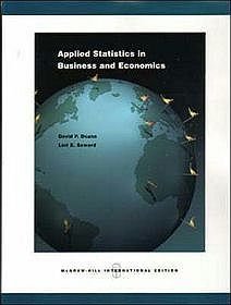 Applied Statistics in Business  Economics with St CDRom