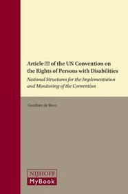 Article 33 of the UN Convention of the Rights of Persons with Disabilities