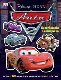 Auta 2 superksiążka z naklejkami