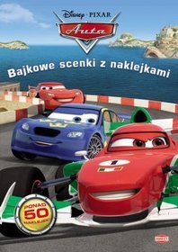 Auta Bajkowe scenki z naklejkami