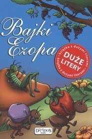 Bajki Ezopa. Duże litery