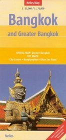 Bangkok mapa 1:15 000 / 1:75 000
