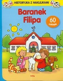 Baranek Filipa. Historyjka z naklejkami
