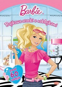 Barbie Bajkowe scenki z naklejkami