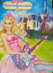 Barbie Księżniczka i piosenkarka. Książeczki dla dzieci + kredki