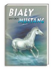 Biały mustang