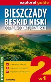 Bieszczady, Beskid Niski, Góry Sanocko-Turczańskie