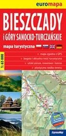 Bieszczady i Góry Sanocko-Turczańskie mapa turystyczna 1:65 000