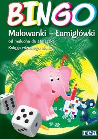 Bingo Malowanki Łamigłówki od malucha do starszaka