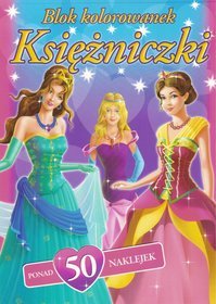 Blok kolorowanek - Księżniczki