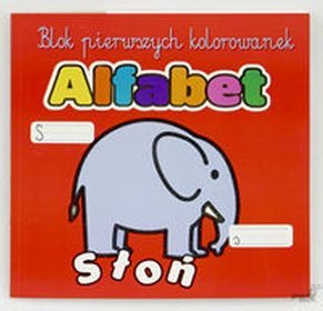 Blok pierwszych kolorowanek - Alfabet