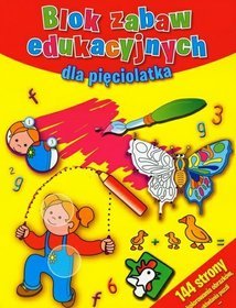 Blok zabaw edukacyjnych dla pięciolatka