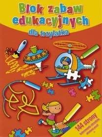 Blok zabaw edukacyjnych dla trzylatka