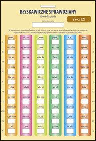 Błyskawiczne sprawdziany rz - ż (2)