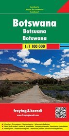 Botswana mapa 1:1 100 000 FreytagBerndt