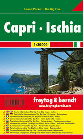 Capri Ischia mapa 1:30 000 Freytag  Berndt