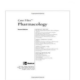 Case Files Pharmacology