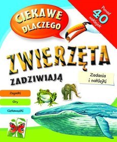 Ciekawe dlaczego zwierzęta zadziwiają. Zadania i naklejki