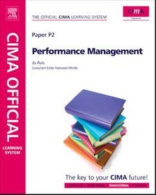 CIMA Official Learning System Performance Management