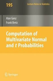 Computation of Multivariate Normal and T Probabilities