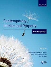 Contemporary Intellectual Property: Law and Policy