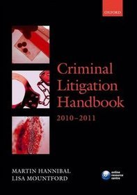 Criminal Litigation Handbook 2010-2011