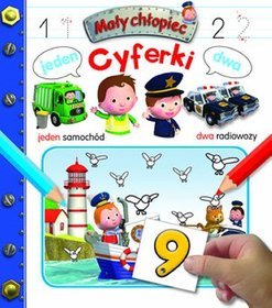 Cyferki. Mały chłopiec