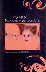 Czarne kolorowe konie