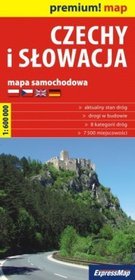 Czechy i Słowacja 1:600 000 - mapa samochodowa