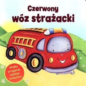 Czerwony wóz strażacki