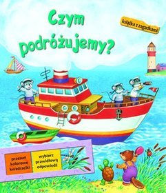 Czym podróżujemy? Książka z zagadkami