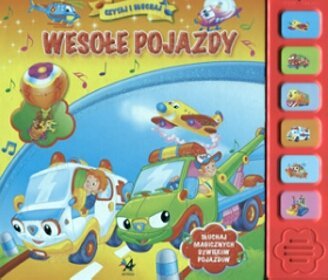 Czytaj i słuchaj. Wesołe pojazdy