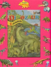 Dinozaury. Książka z puzzlami